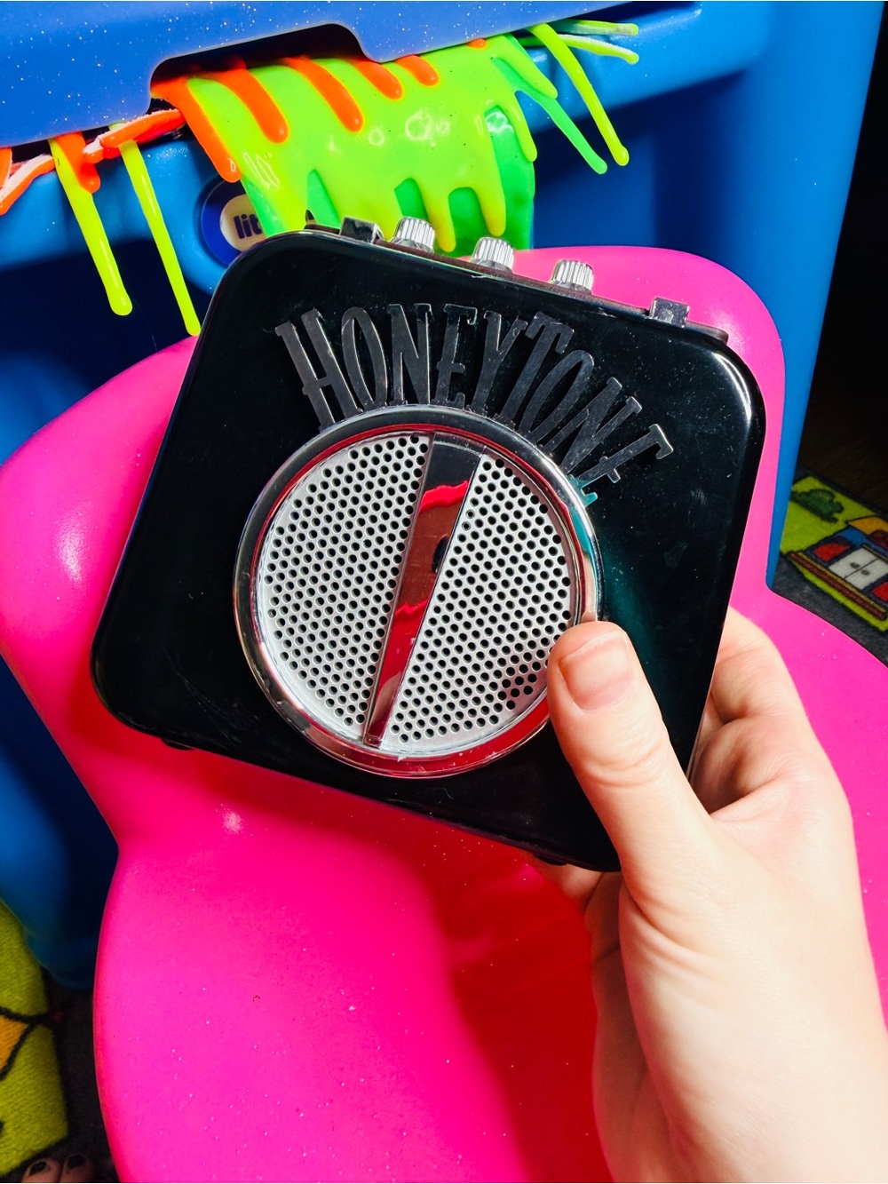 Portable Mini Guitar Amplifier — Black